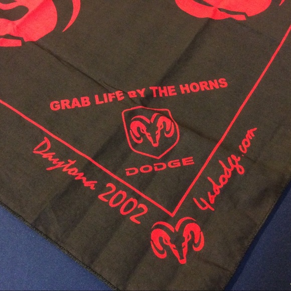 Dodge Ram Daytona 2002 Bandanna / Handkerchief - Picture 3 of 6